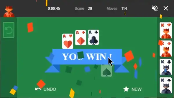 Google Solitaire Rules: Everything You Need to Know Google Solitaire Doodle Game Win Screen