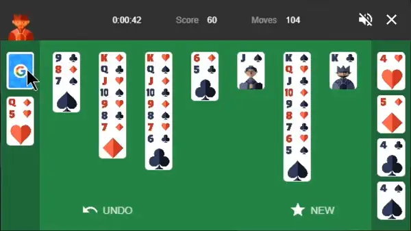 Google Solitaire Rules: Everything You Need to Know Google Solitaire foundation piles showing four suits at different stages of being built from Ace upward