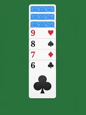 Solitaire for Beginners: How to Play Your First Game Google Solitaire tableau showing correct alternating color descending card sequence