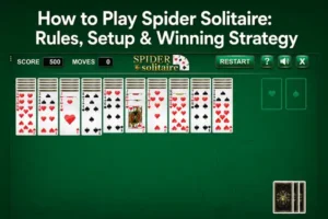 How to Play Spider Solitaire Rules, Setup & Winning Strategy