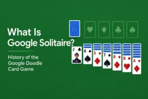 What Is Google Solitaire History of the Google Doodle Card Game